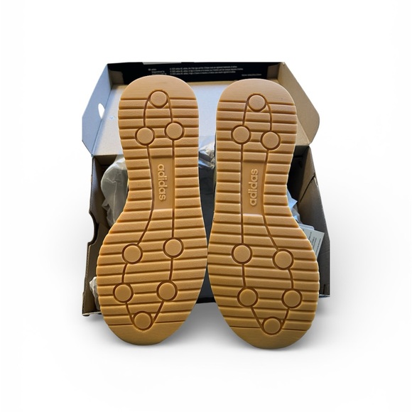 Adidas Run 70’s 2.0 Size 10 Women’s / 8.5 Men's Maroon and Beige NEW - Picture 4 of 5